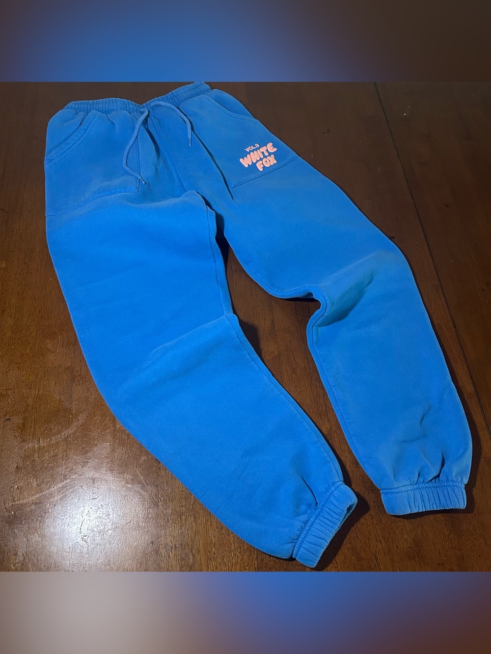 White Fox vol 3 blue sweatpants